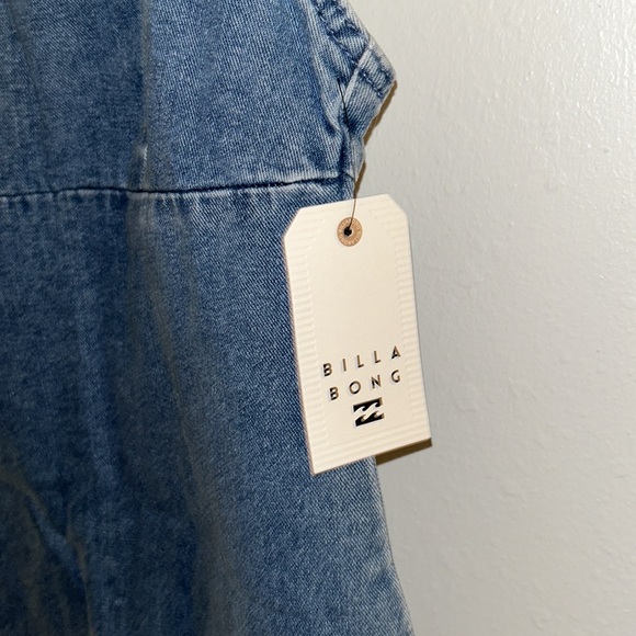 Billabong: Jean Dress: Size Small: New With Tag: Rip in the back! - Picture 2 of 5